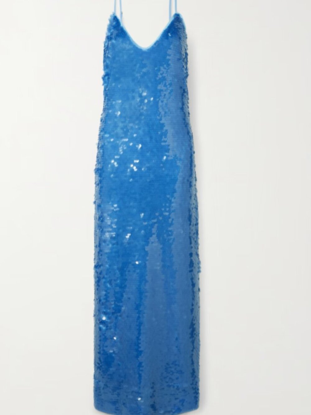 Cult Gaia Blue Sequined Dress